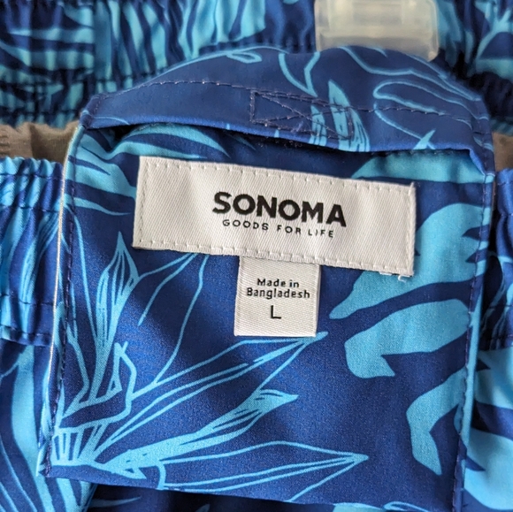 Men's Sonoma Goods For Life Swimming Trunks Size Large - Picture 7 of 16